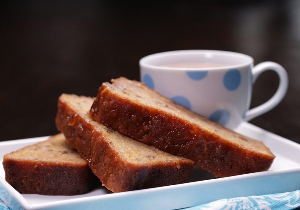 Maple-Banana Walnut Loaf