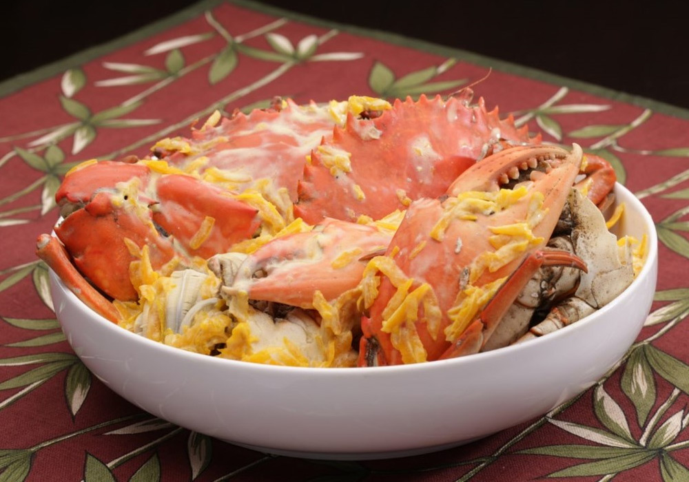 Becha-Crab with Creamy Pumpkin