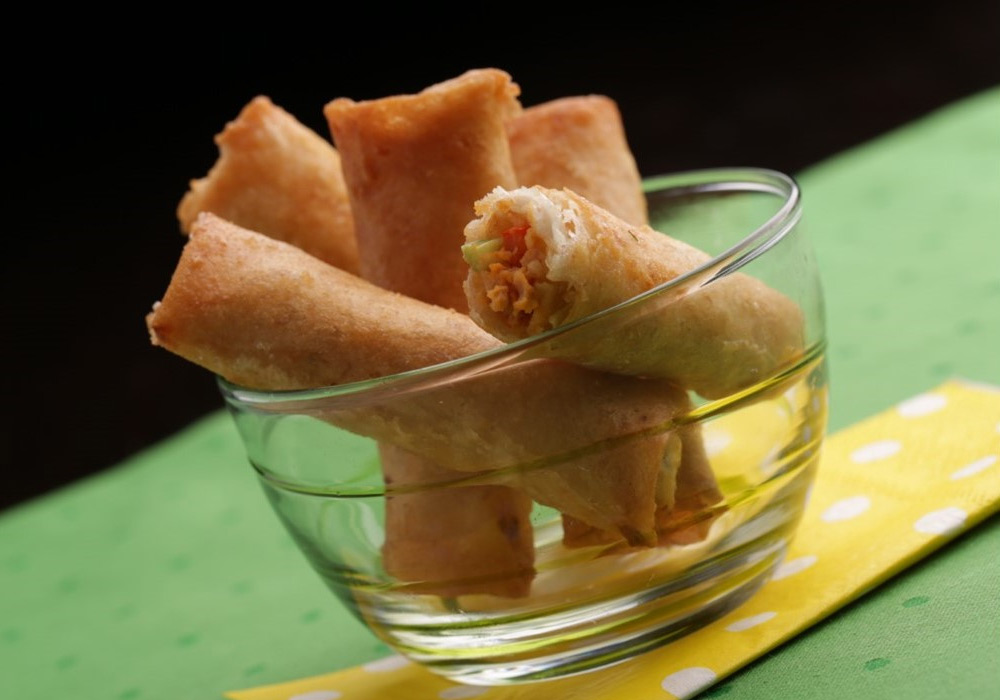 Chicken Parmigiana Finger Rolls