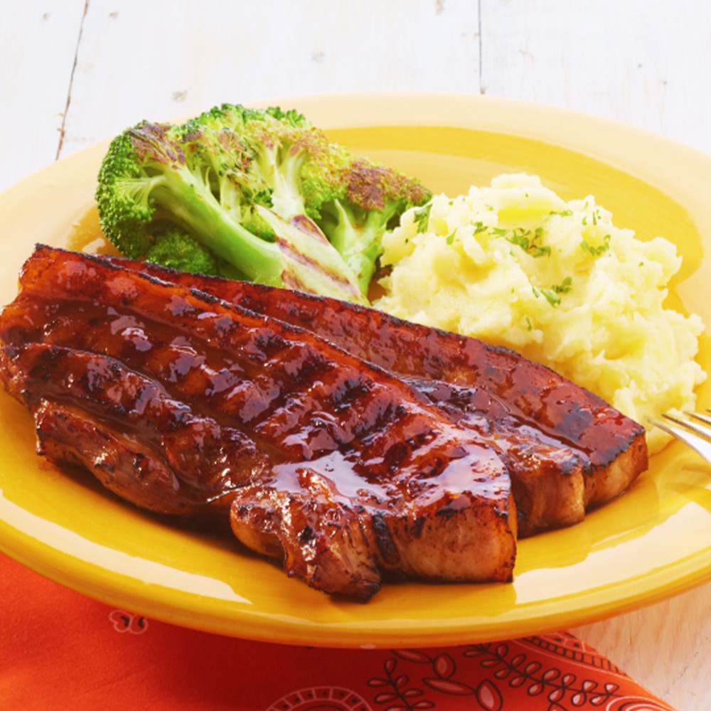 Honey Mustard Pork Ribs